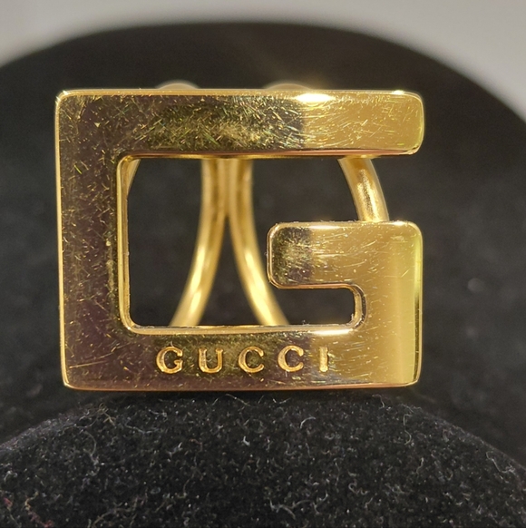 Gucci Gold Women\'s Scarf Ring